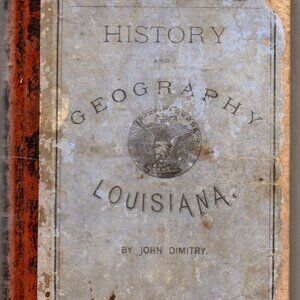 Lessons In The History of Louisiana - Antique History Textbook